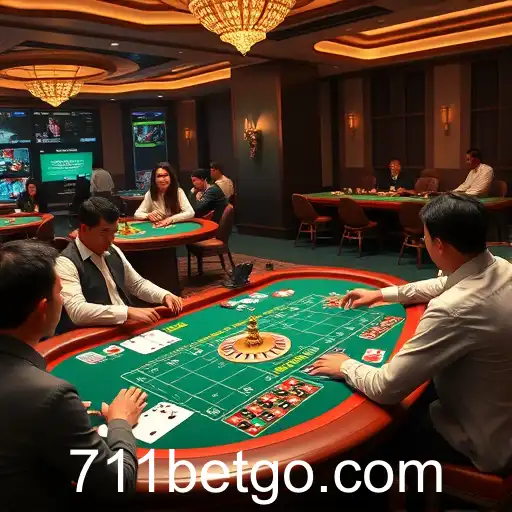 Exploring the Allure of Casino Games on 711Bet: A Digital Gaming Paradise